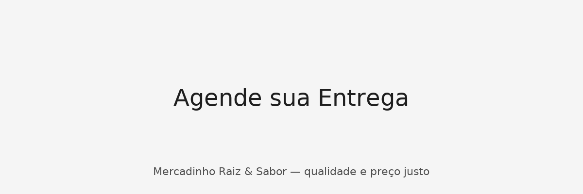 Entrega em domicílio com agendamento fácil.